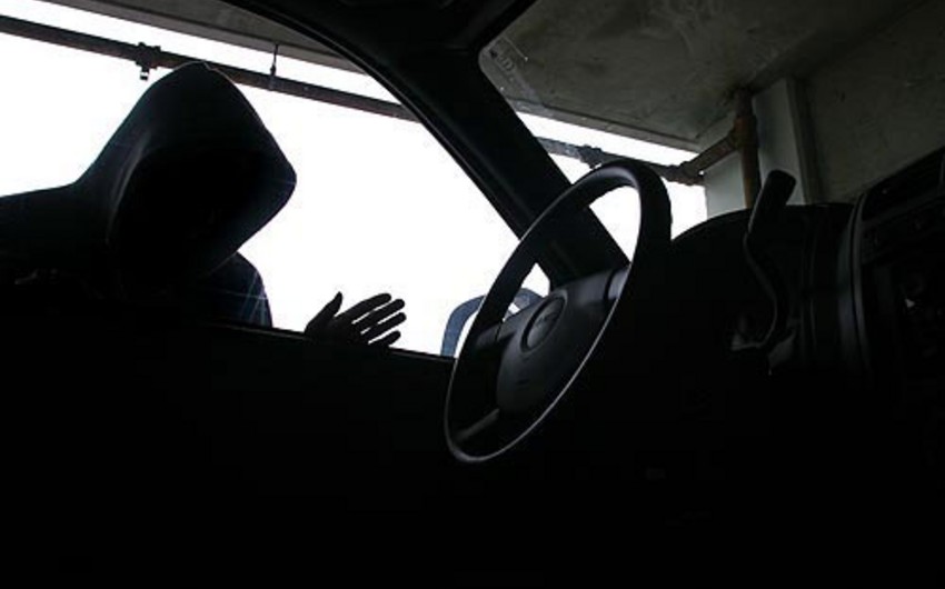 '​NAZ-Lifan' brend car hijacked in Garadagh