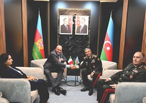 Azerbaijani, Italian defense ministers meet in Baku