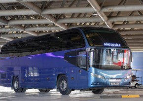 Bakı-Mingəçevir marşrut xətti üzrə avtobuslar yenilənib