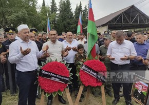 В Загатале простились с погибшим в Кяльбаджаре военнослужащим