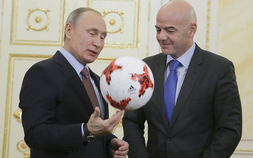Putin bütün dövrlərin ən yaxşı futbolçularını açıqlayıb