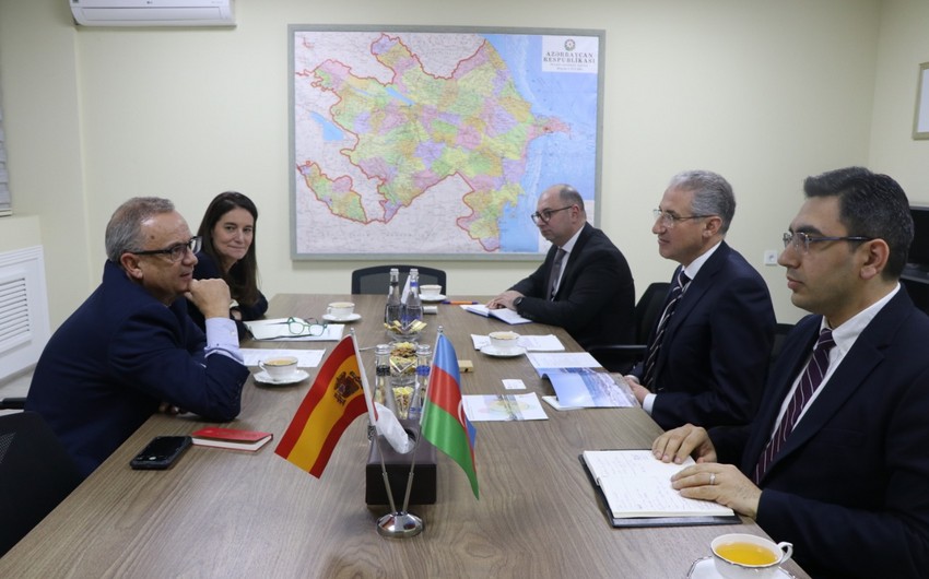Обсуждены перспективы сотрудничества между Азербайджаном и Испанией в сфере охраны окружающей среды