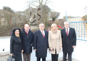 Statue to Khurshidbanu Natavan inaugurated in Belgium