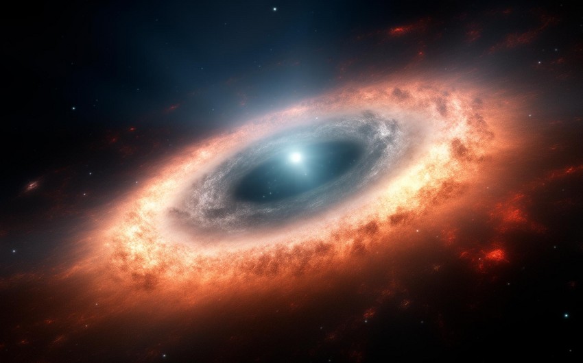 Alimlər ilk dəfə qalaktikadan kənarda yerləşən bir ulduzun protoplanet diskini müşahidə ediblər