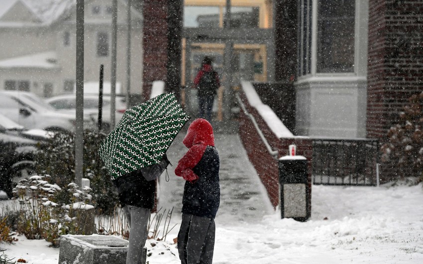 В США восемь человек погибли в результате сильнейших снегопадов