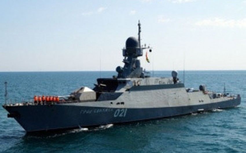 Корабли Каспийской флотилии посетили иранский порт
