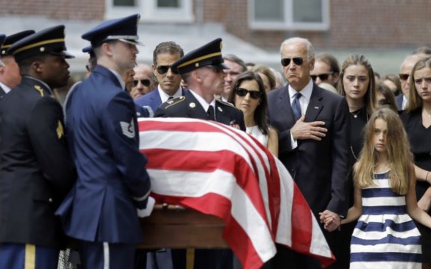 Son of US Vice President laid to rest