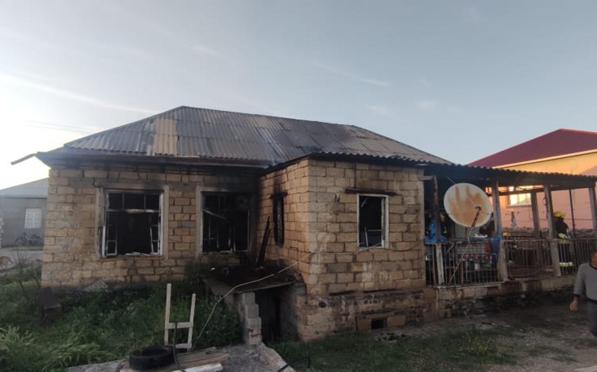  Babək rayonunda öz evini yandıran şəxs ölüb - YENİLƏNİB