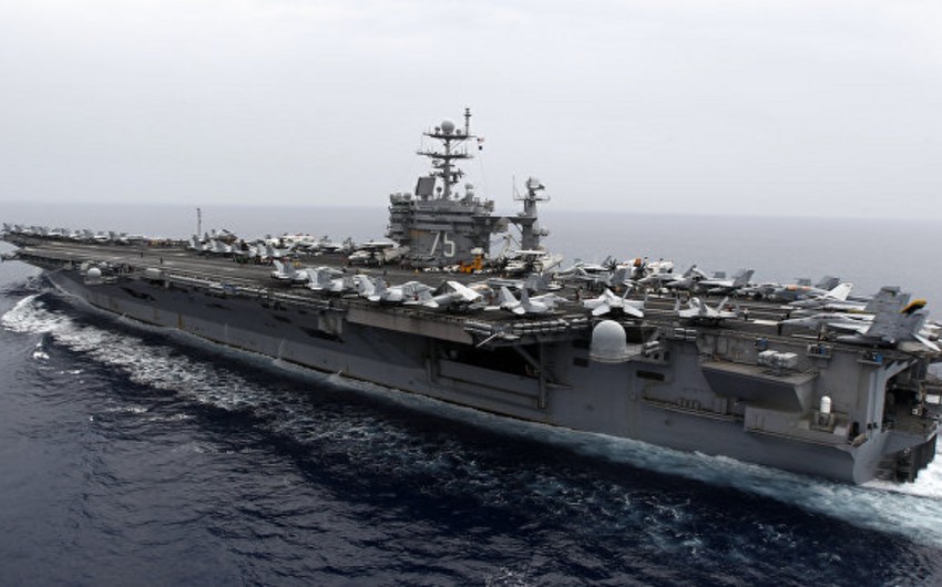 США перебрасывают ударную группу ВМС с авианосцем в Средиземное море