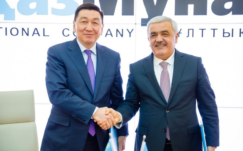В Астане подписан договор между SOCAR и КазМунайГаз