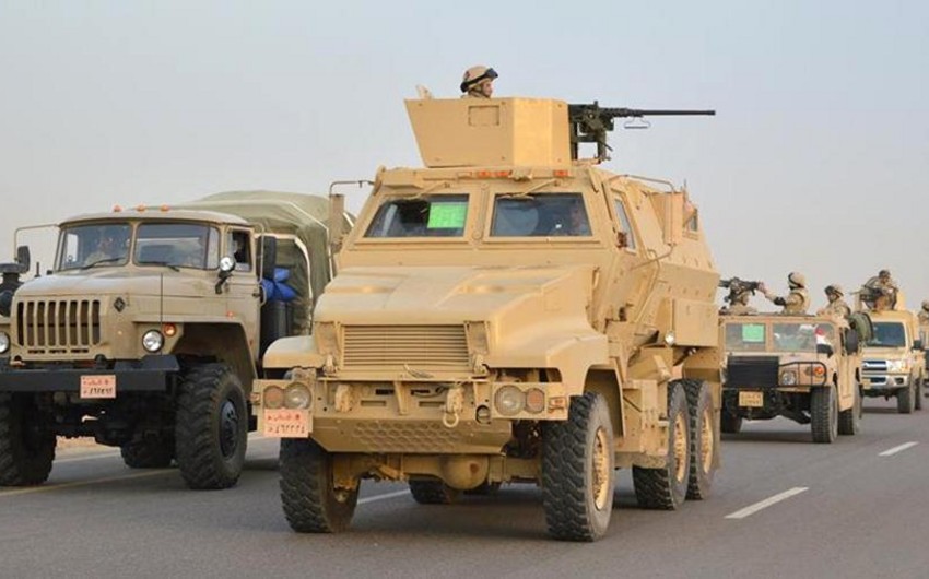 Misir ordusu Sinay yarımadasının şimalında 16 terrorçunu zərərsizləşdirib