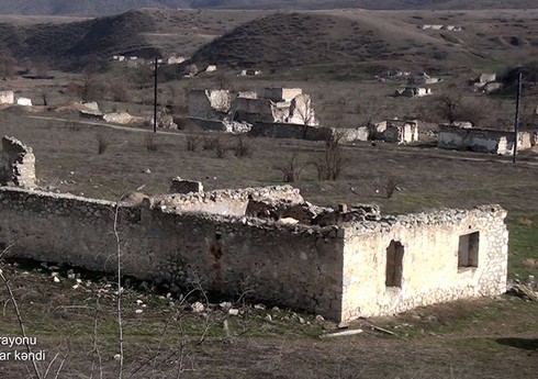 Освобожденное от армянской оккупации агдамское село Галайчылар 