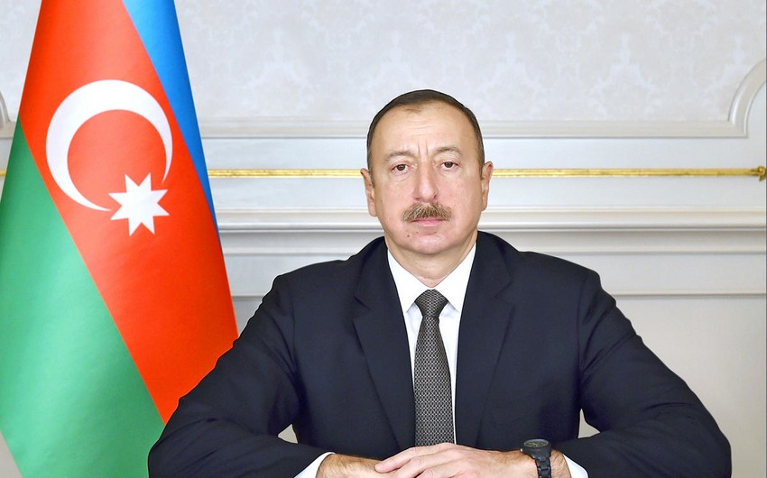 Президент Ильхам Алиев выразил соболезнования в связи с кончиной экс-президента США Джорджа Буша
