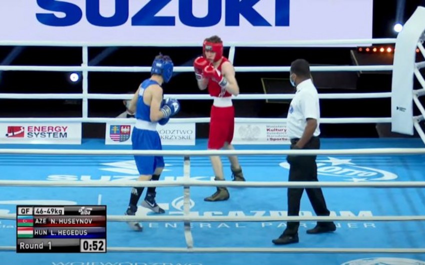 Азербайджанский боксер встретится с армянином в полуфинале ЧМ