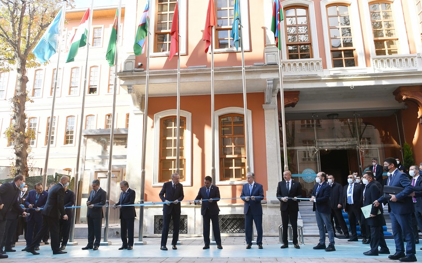 Azerbaijani President attends inauguration of new building of Turkic Council Secretariat in Istanbul