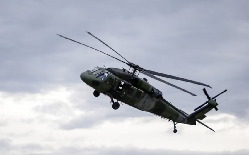 Kolumbiyada helikopter qəzasında 8 hərbçi həlak olub