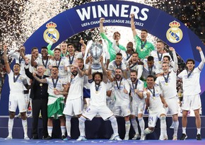 Real Madrid 14-cü dəfə Çempionlar Liqasının qalibi olub