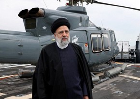 Iranian President's helicopter makes hard landing