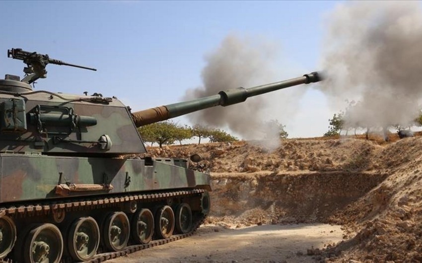 Türkiyə ordusu Suriyada terrorçulara cavab zərbəsi endirib