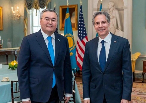 Состоялся телефонный разговор между госсекретарем США и главой МИД Казахстана
