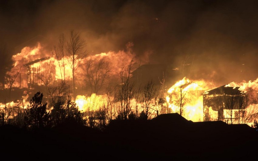Природные пожары в американском Колорадо уничтожили почти 1 тыс. домов