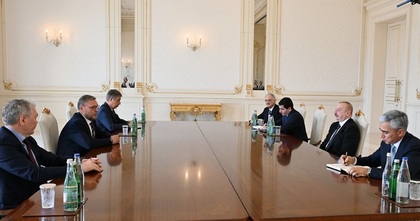 President Ilham Aliyev receives Deputy Speaker of Russian Federation Council and Chairman of State Duma Committee
