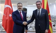 Turkish FM meets with North Macedonia’s PM