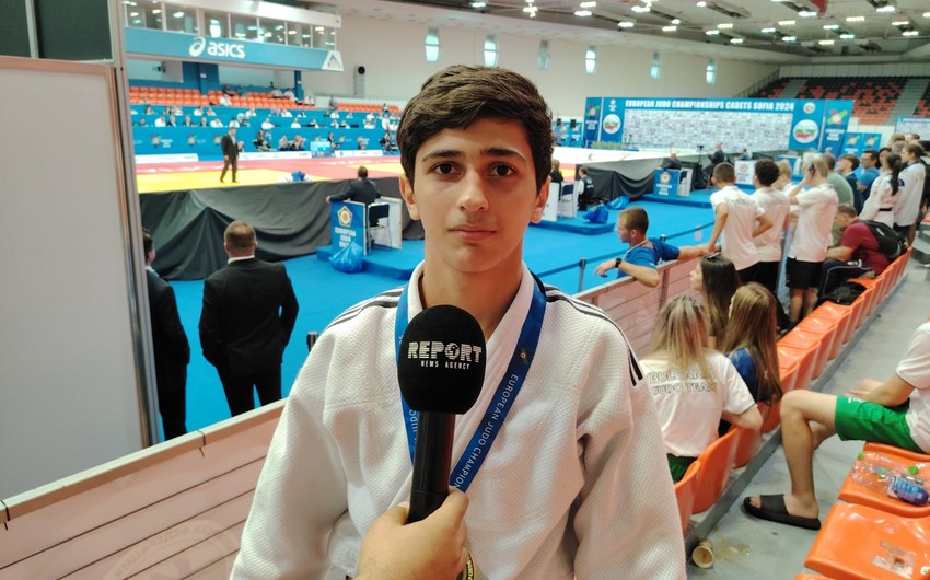 Azərbaycan cüdoçusu: Dünya çempionatında da qızıl medal qazanmaq istəyirəm