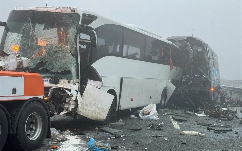 At least 10 killed in chain accident involving 7 vehicles in Türkiye