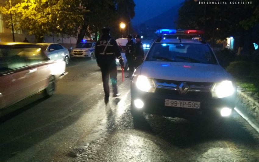 50 автомобилей остановлены во время рейда в Астаре - ВИДЕО