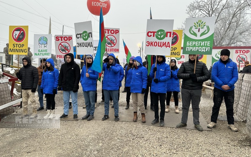 Акция протеста на дороге Ханкенди-Лачын продолжается 43 дня