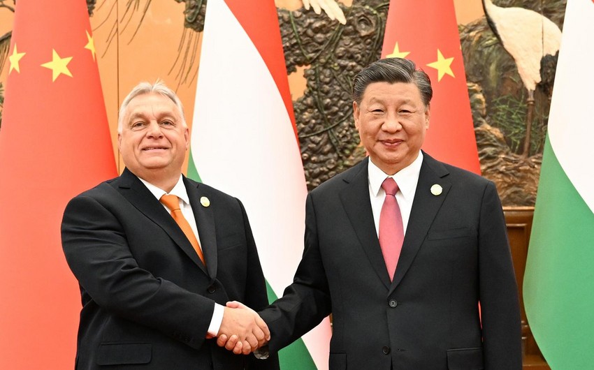 Hungarian Prime Minister meets with Chinese President