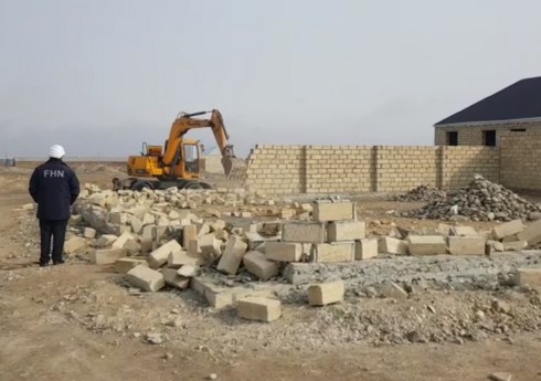 В Гяндже предотвращено незаконное строительство