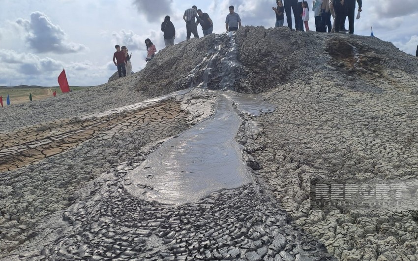 Sustainable Development through Geoparks event held at Aghdam Mud Volcano in Gobustan