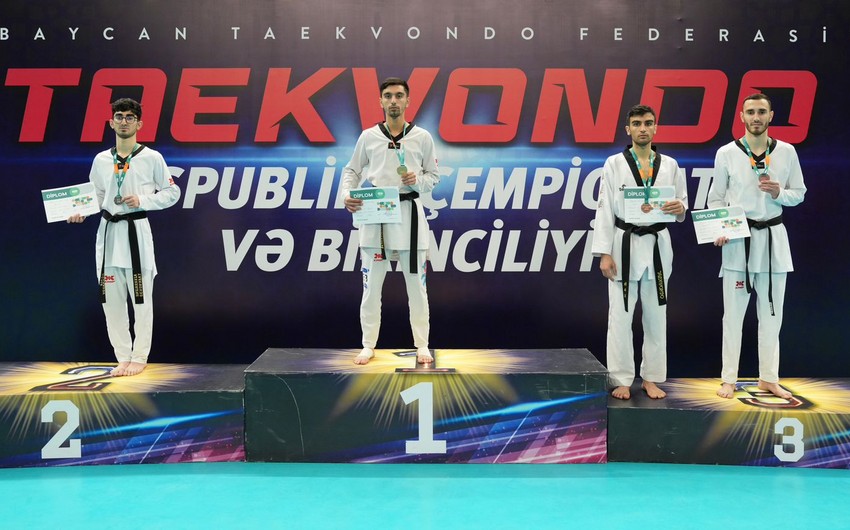 Taekvondo üzrə Azərbaycan çempionatının qalibləri məlum olub