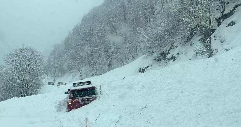 Ski resort in Georgia hit by avalanche