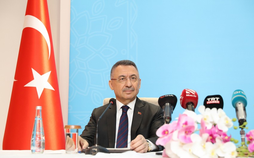 Türkiyənin vitse-prezidenti: Məqsədimiz regionda sabitliyin təmin olunmasıdır