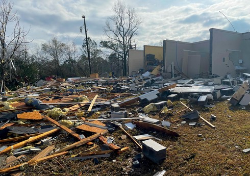 В результате торнадо в Арканзасе погиб один, пострадали сотни человек