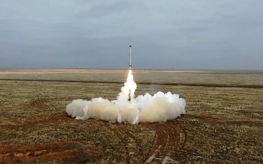 РФ осуществила испытательный запуск межконтинентальной баллистической ракеты
