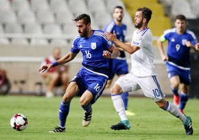 Kipr millisinin Azərbaycanla oyun üçün heyəti açıqlandı
