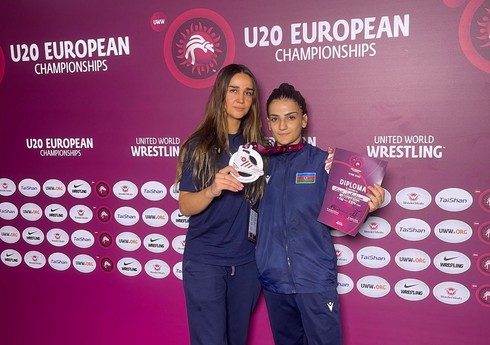 Чемпионат Европы: Азербайджанские борчихи завоевали золотую и серебряную медали