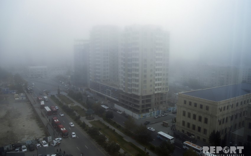 Стали известны причины густого тумана в Баку