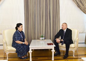 President Ilham Aliyev presented “Istiglal” order to People's Artist Fidan Gasimova