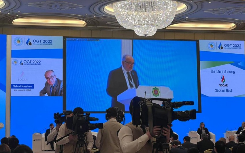 SOCAR vice president delivers speech at forum in Turkmenistan