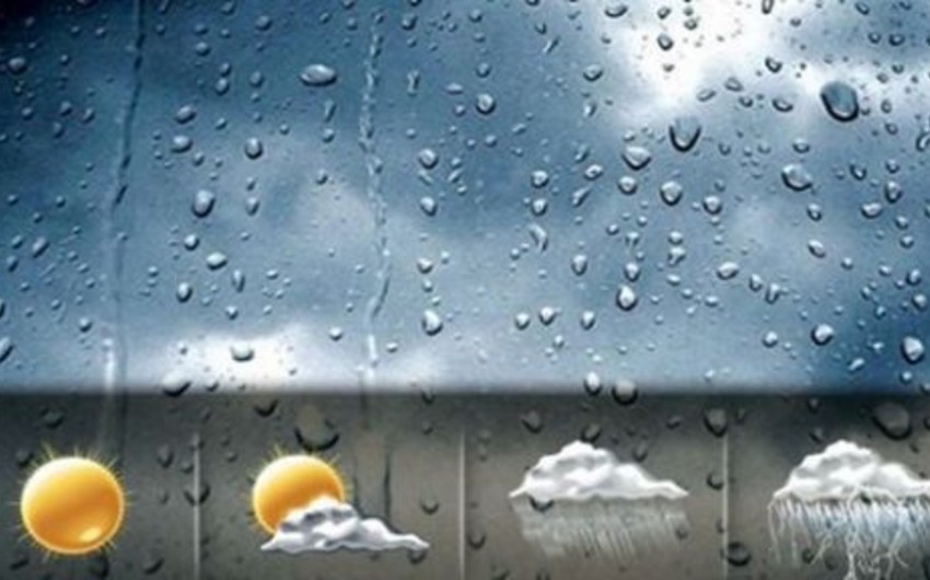 Weather forecast for Sunday in Azerbaijan was announced