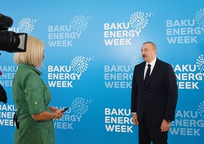 Euronews broadcast interview with President Ilham Aliyev