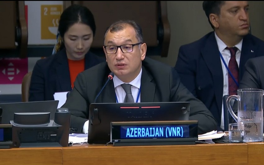 Azerbaijan presents fourth Voluntary National Review on SDGs to United Nations