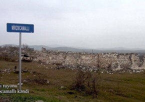 Footage from Mirzajamalli village of Fuzuli 
