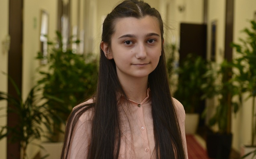 Asra Bayramova who earned 700 points: My choice is to study Information Security Engineering at BHOS