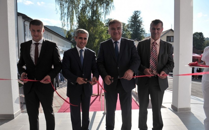 Состоялось открытие Центра неотложной медицинской помощи, построенного в Боснии и Герцеговине при поддержке Фонда Гейдара Алиева - ФОТО